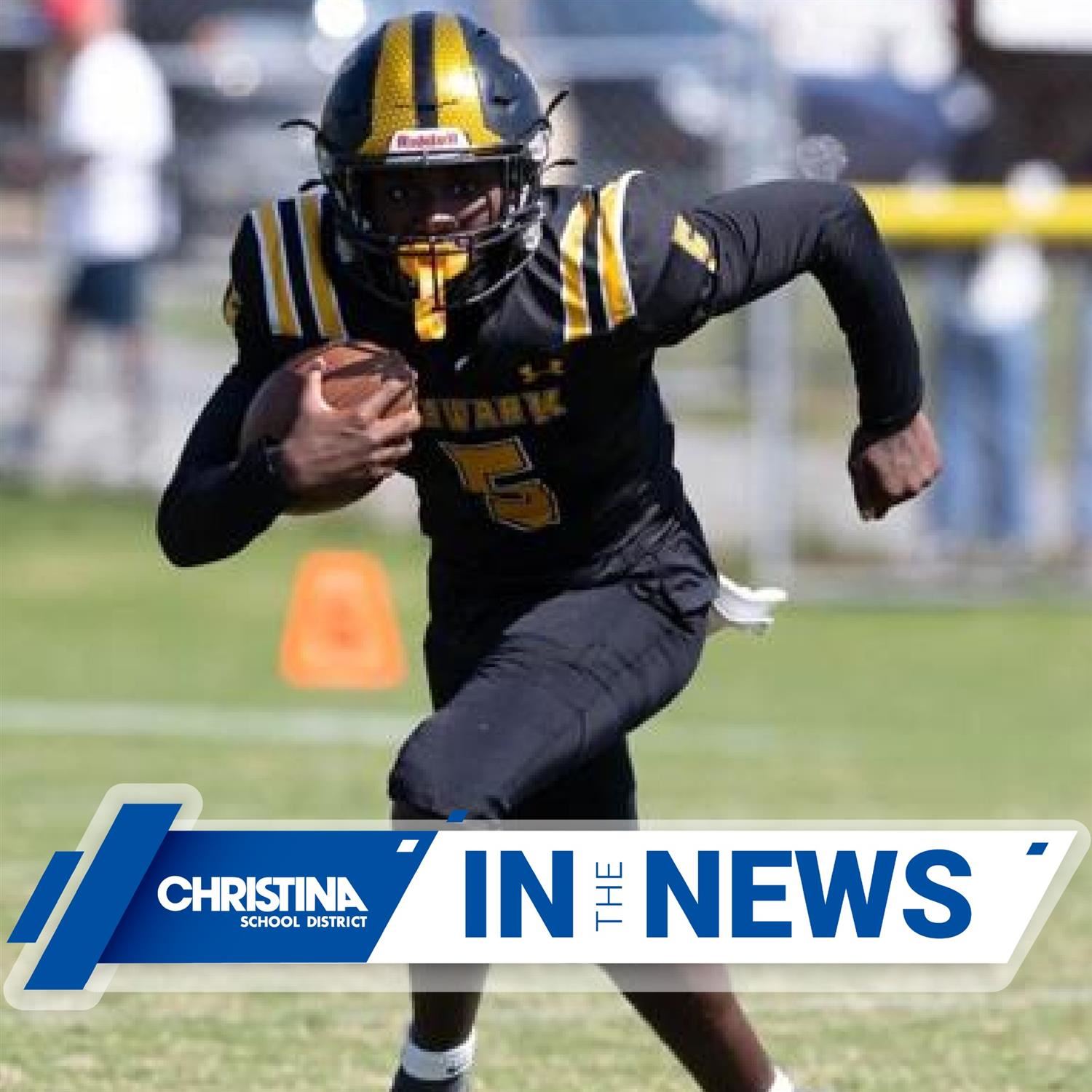  Newark HS football player #5 CSDintheNews